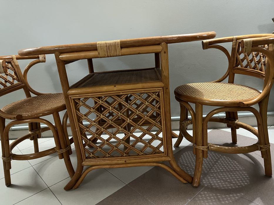 Zestaw mebli ratanowych