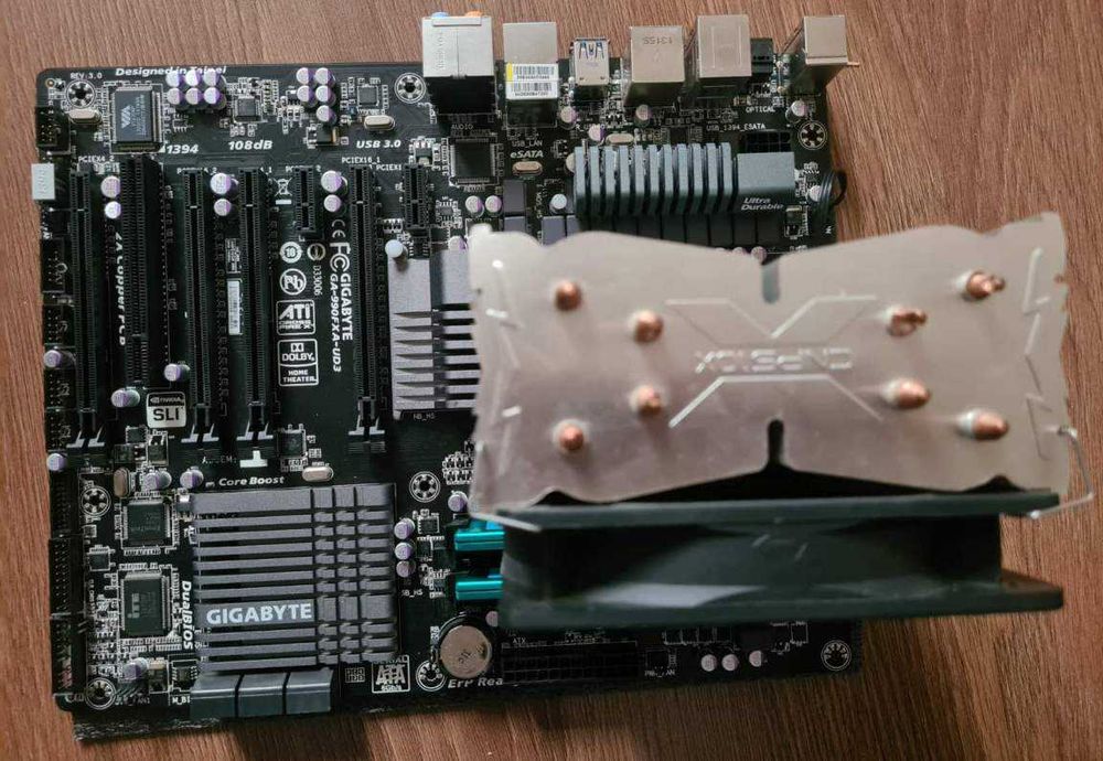 Комплект AM3+ Gigabyte GA-990FXA-UD3 + FX 6300 + 16Gb DDR3 + Fan