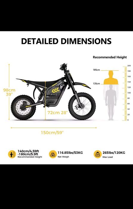 Moto Elétrica Hidoes G2