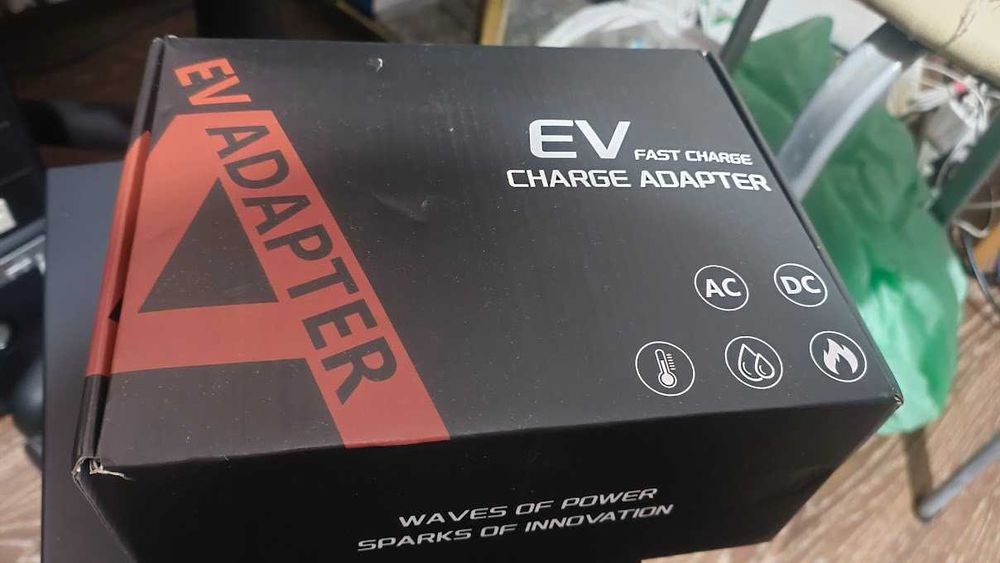 USA Адаптер CCS2 - CCS1  швидкої зарядки (ID.4, Bolt, Ford та ін)