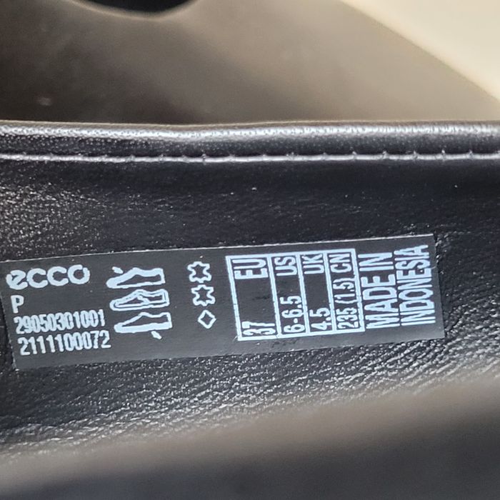 Туфлі шкіряні Оригінал Ecco рр.37