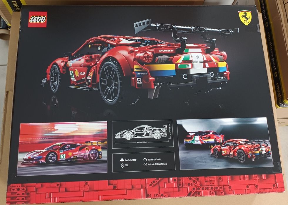 LEGO Technic 42125 Ferrari 488 GTE nowe