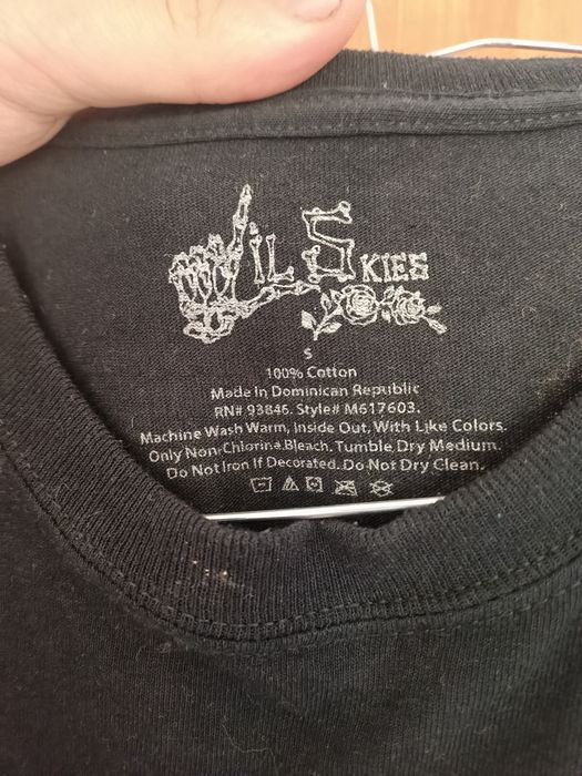 Koszulka lil skies rap tee hip hop