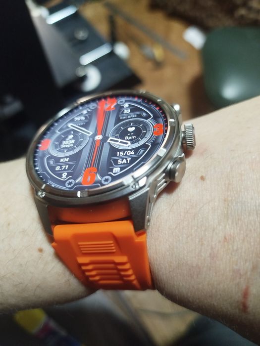 Смарт часы NFC. GPS. Super AMOLED. Ip68.