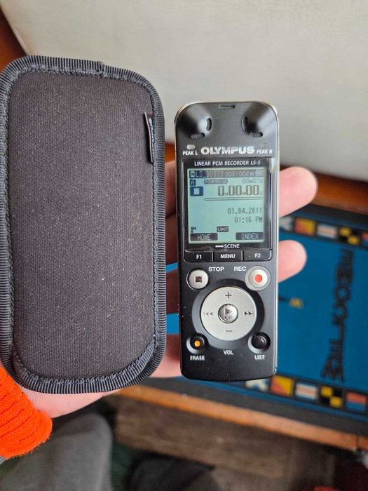Olympus LS-3 – profesjonalny dyktafon cyfrowy PCM – sprawny – stan bardzo dobry