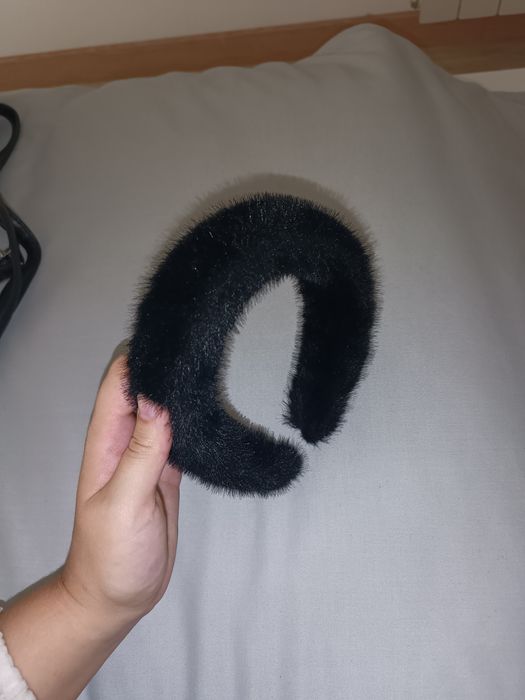 Bandolete de pelo preta nova