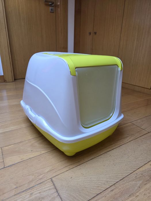 Caixa de areia para gato