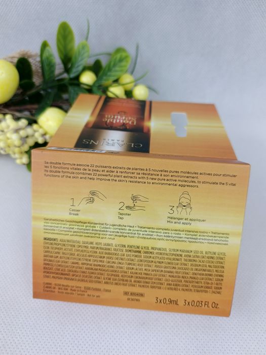 Clarins Double Serum – Ampułki intensywnie odmładzające