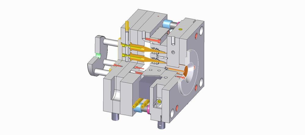 Konstrukcje form wtryskowych, usługi projektowe CAD 3D
