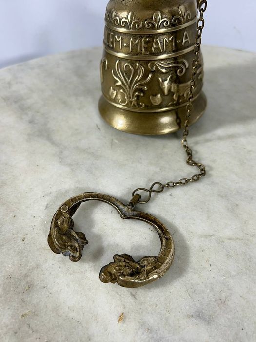 Дзвінок Дзвін Дзвоник Ринда Бронза Латунь  Вінтаж  Антикваріат