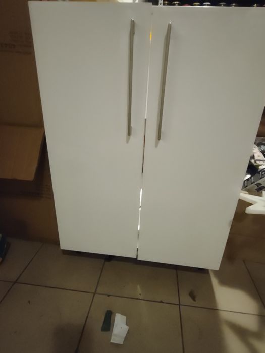 Szafka biała bez blatu