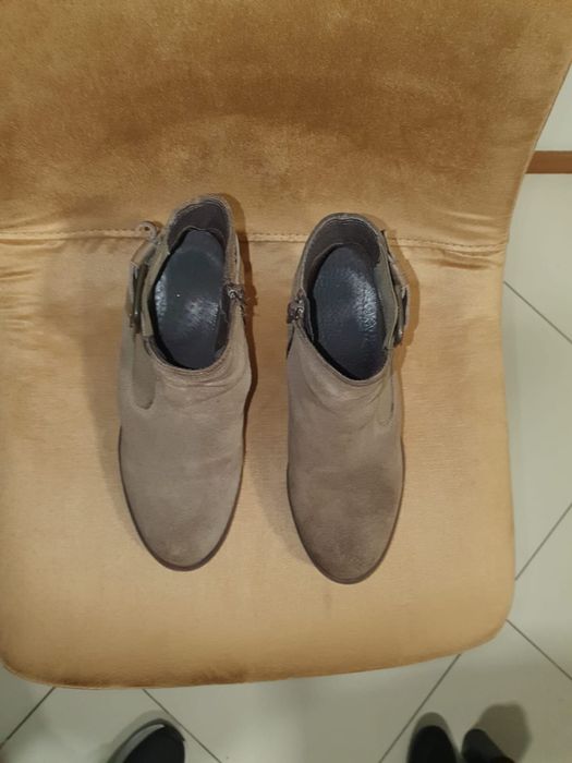 Botas beje manuel alvez