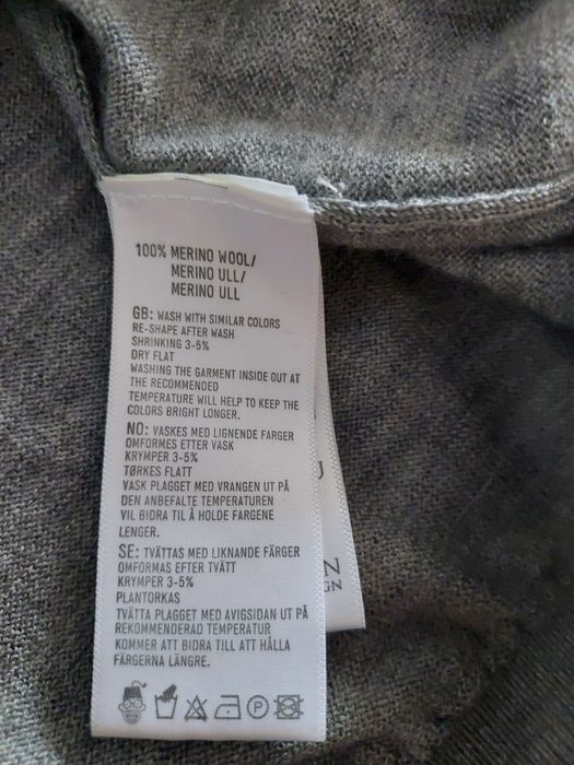 Sweter these glory days 100%merino rozmiar m