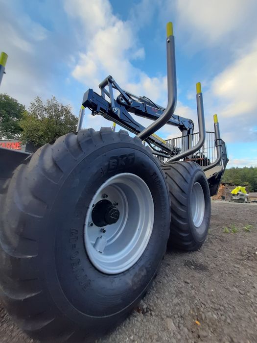 PALMS 10D 5.75  PRZYCZEPA ZRYWKOWA LEŚNA  10 ton zestaw do zrywki