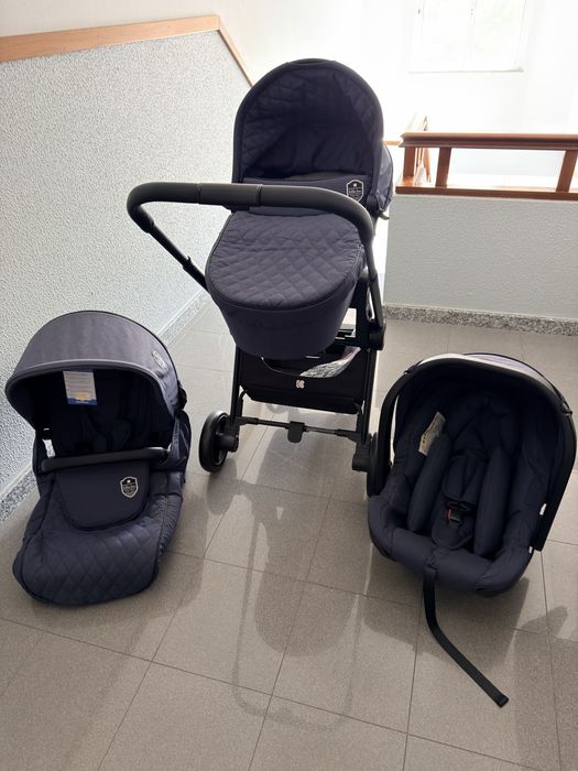 Carrinho de bebé Kikka Boo Vicenza – 3 em 1