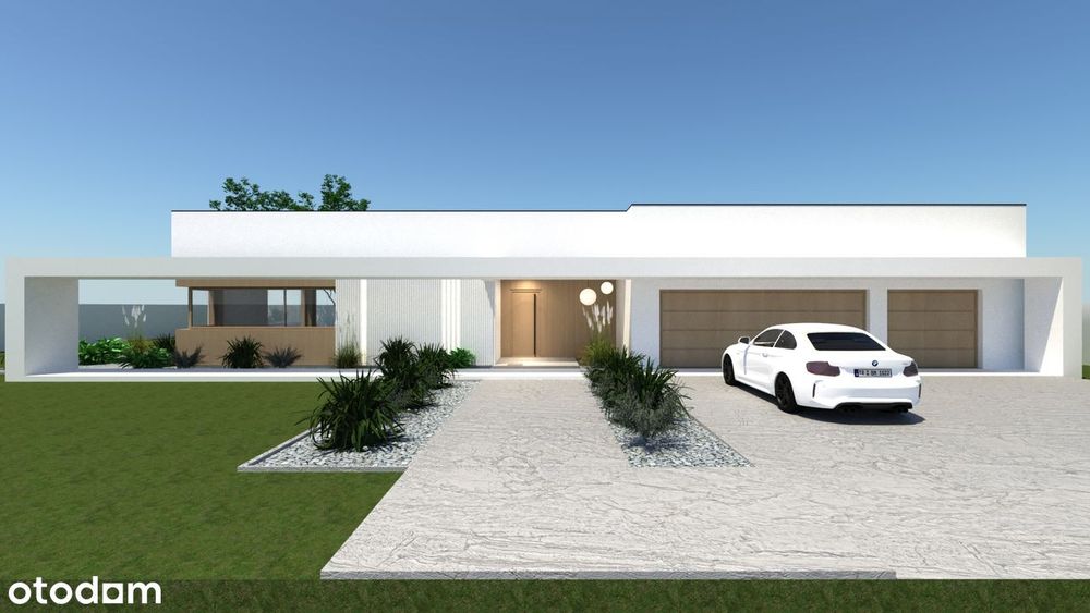 Nowoczesny Dom - stan surowy otwarty - 290 m2