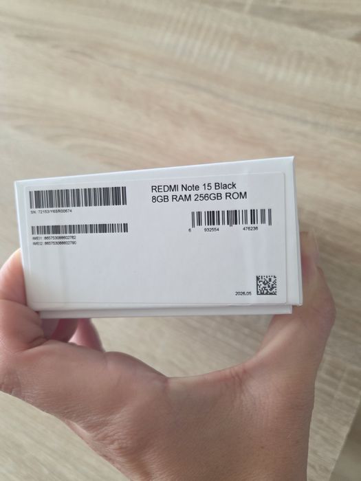 Xiaomi Redmi Note 15   256GB.   8GB RAM