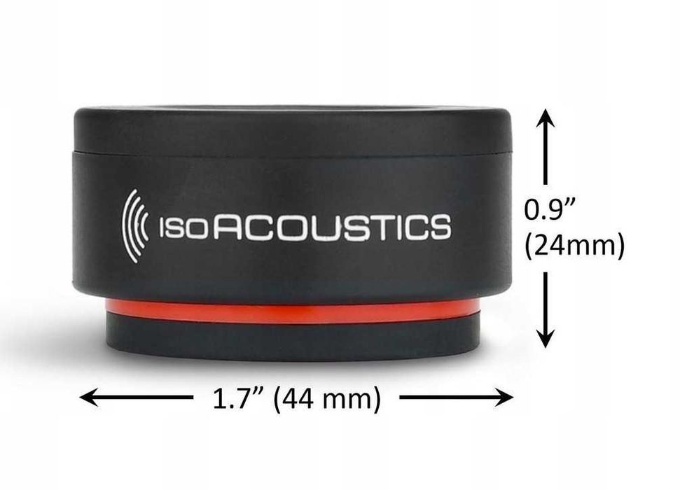 Podkładki antywbiracja IsoAcoustics Iso-Puck Mini | 4 SZTUKI
