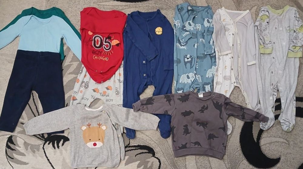 Чоловічок, ромпер. Лот одягу 74 р.