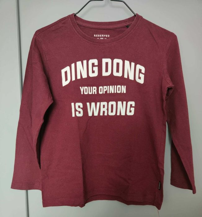 Koszulka chłopięca z długim rękawem Reserved roz. 140