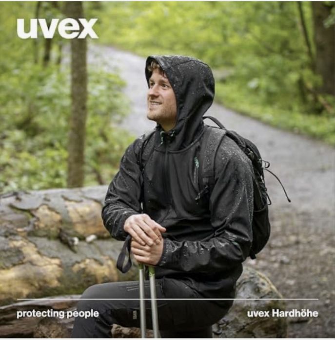 UVEX kurtka męska softshell XL. WODOODPORNA na rower itp