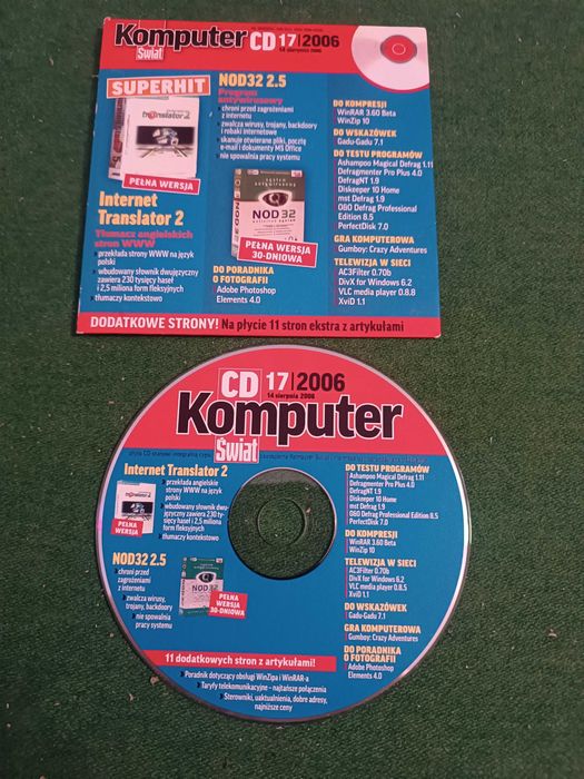 Komputer Świat - Internet Translator 2 / NOD32 2.5