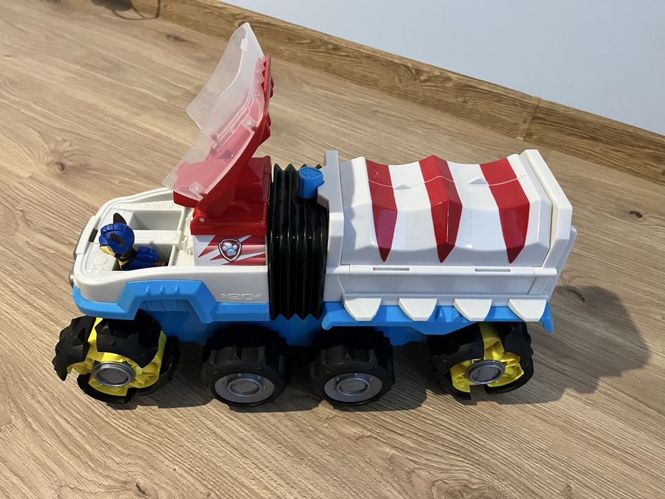 Psi patrol dino patrolowiec zestaw