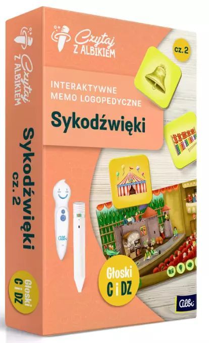 Memo logopedyczne. Sykodźwięki, część 2. Albi. Nowy Produkt