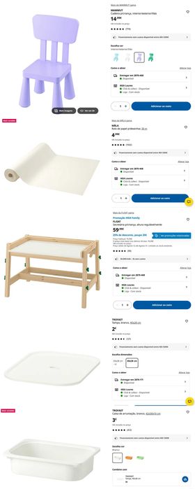 Secretária Completa para Criança - IKEA