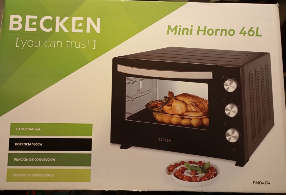 Vendo Mini Forno Beken na garantia