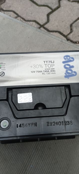 Аккумулятор Topla 75ампер азиат.Новый.