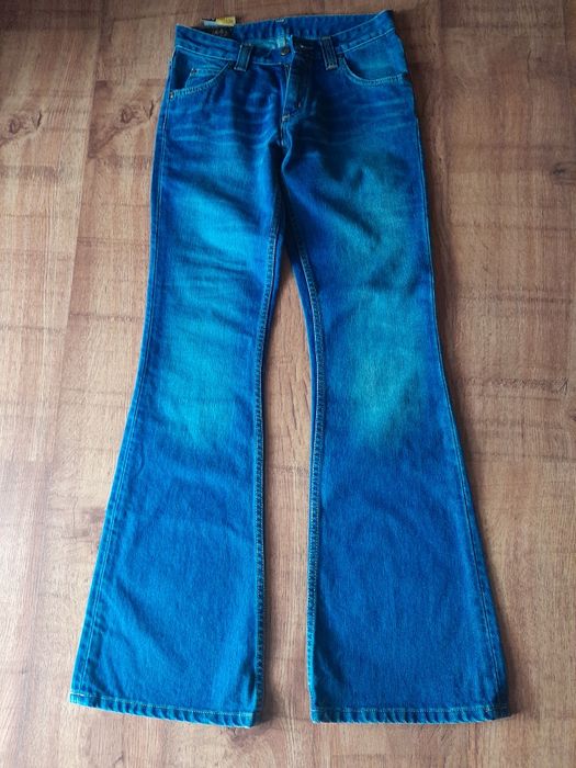Spodnie jeansy dzwony Lee