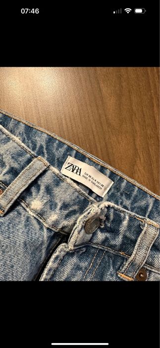 Spodnie dzinsowe zara S boyfriend mom fit