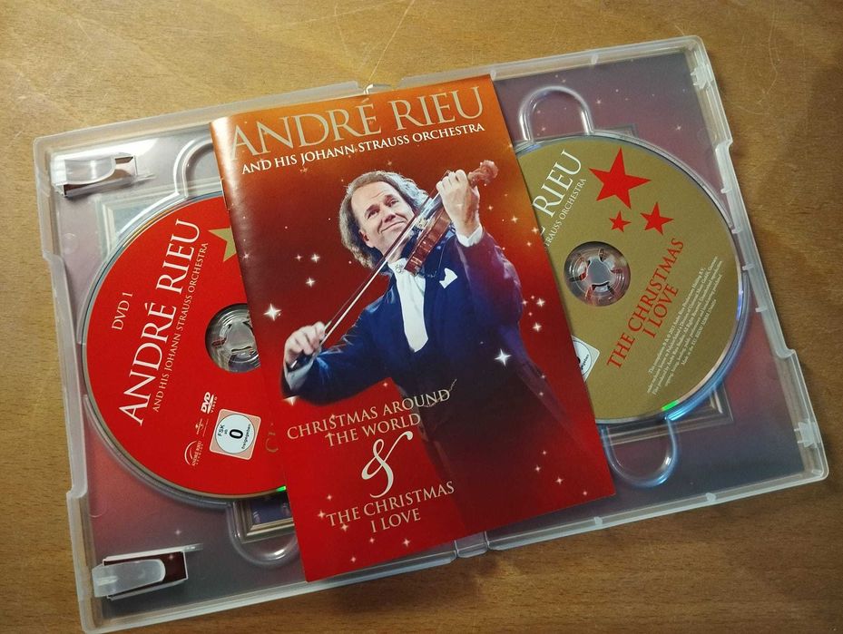 DVDs André Rieu - Concertos de Natal