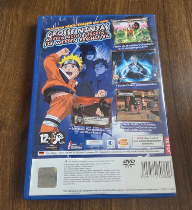 Naruto ninja 2 PlayStation 2