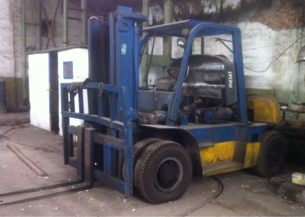 Погрузчик вилочный JAC