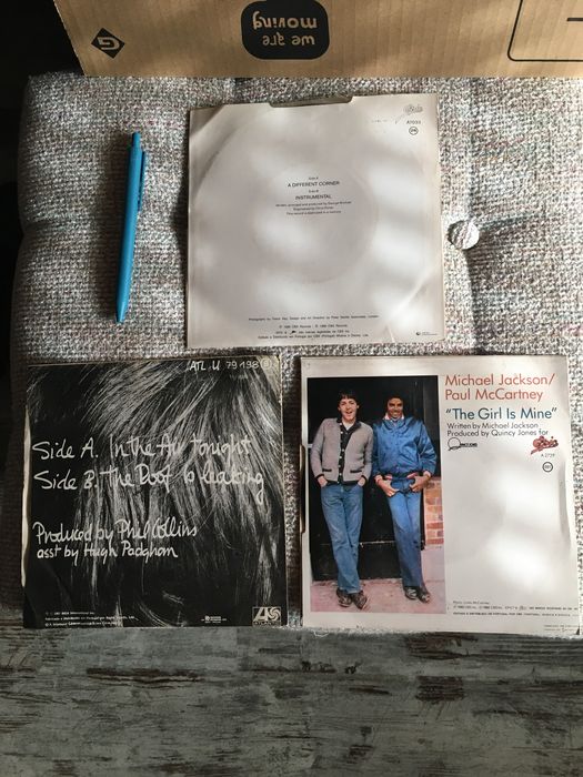 Discos Long Play e Singles em vinil c disc cleaner