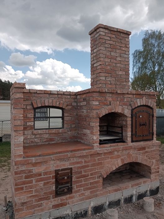 Grill wędzarnia piec chlebowy