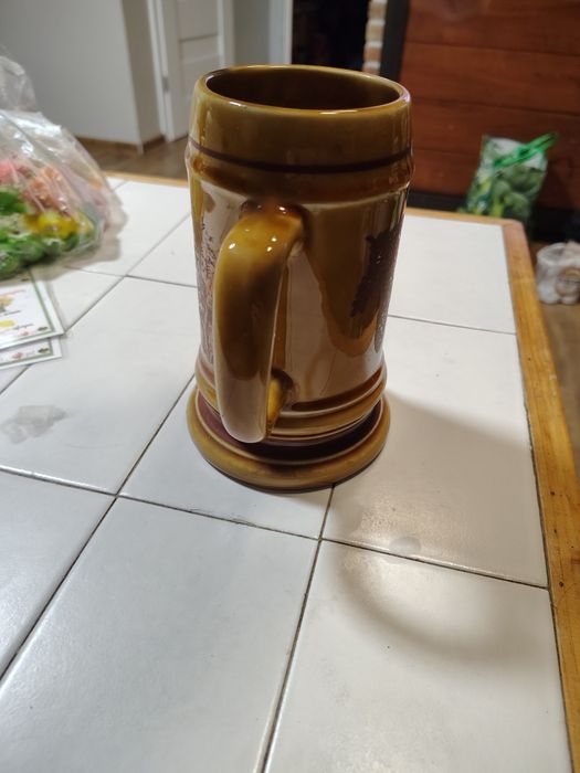 Stary sygnowany kufel