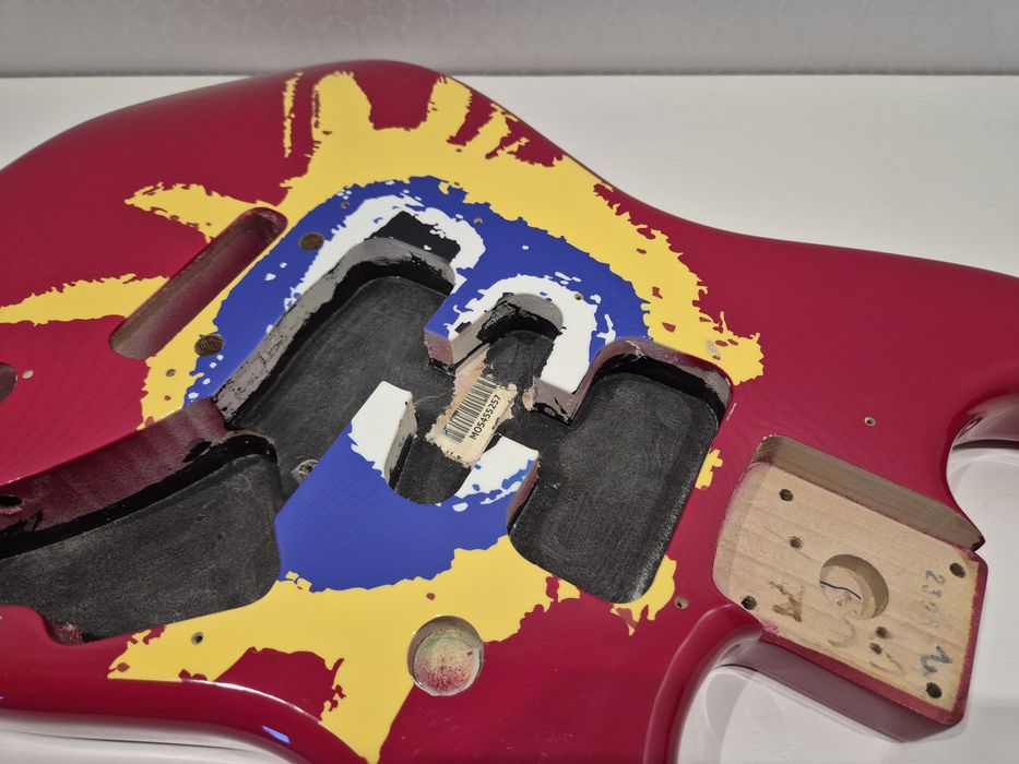 Fender Stratocaster Body Alder  дека ольха корпус электрогитара strat