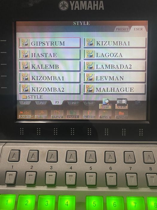 Teclado Tyros 2 Yamaha