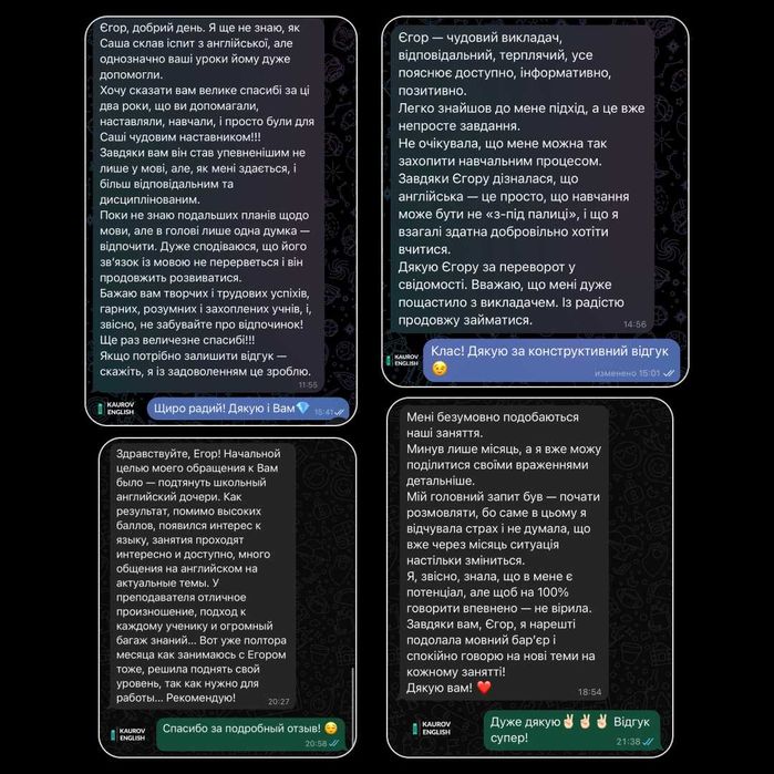 Сертифікований репетитор англійської: TOEFL iBT C1