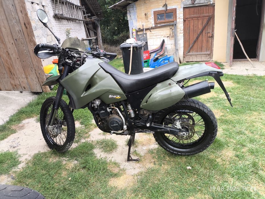 KTM Lc4 400 Military rama dokumenty 2004