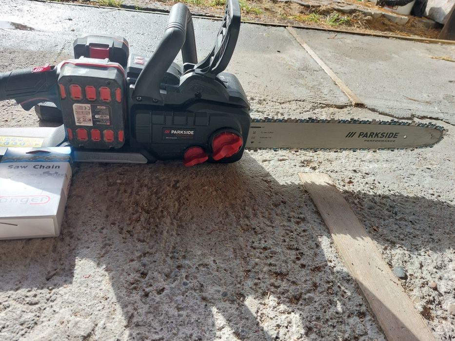 Pila łańcuchowa elektryczna parkside