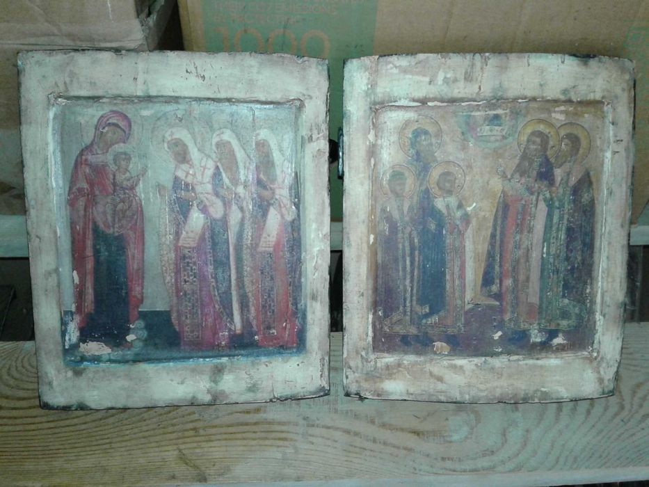 Ікони ковчег шпонка