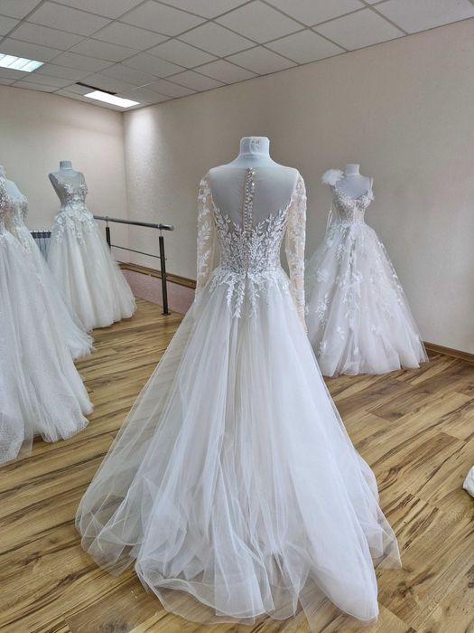 Suknia Ślubna Nowa R38 kolekcja 2024 Szycie na miarę