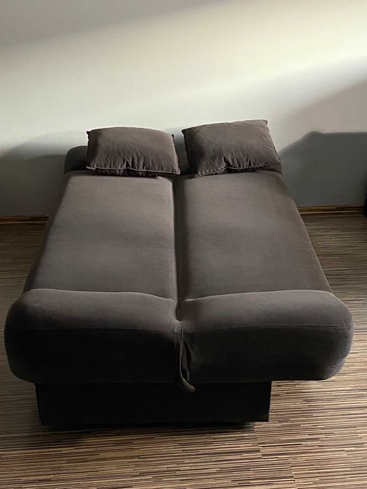 Sofa rozkładana - wersalka Bodzio / Grafitowa