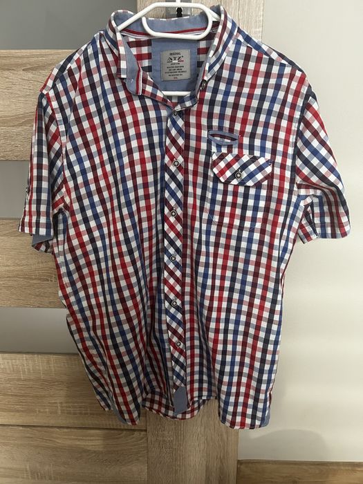 Koszula męska z krótkim rękawem  XXL