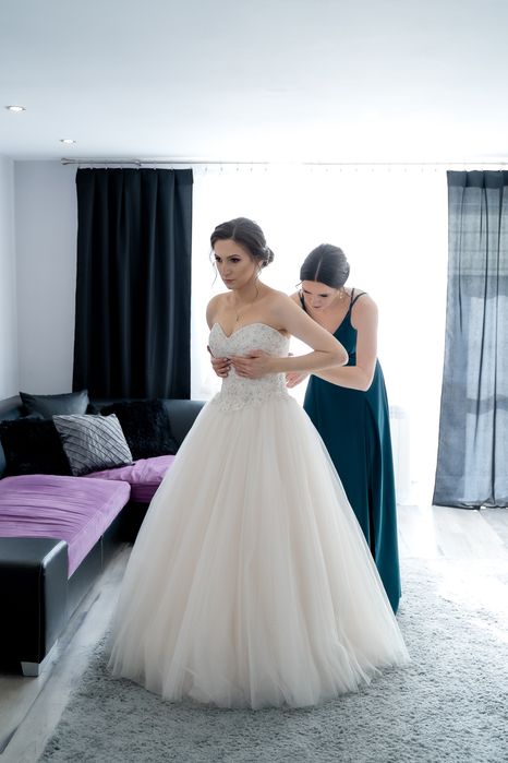 Suknia ślubna typu księżniczka