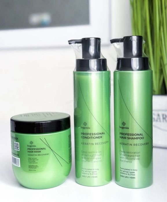 Набір Bogenia Keratin Recovery. Набір для волосся Богенія Кератин